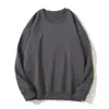 Suéter Grueso de Cuello Redondo Nacional de Moda Hombres y Mujeres Hombro Caído Marca de Moda para Parejas Abrigo Estampado de Gama Alta Ropa de Trabajo para Adolescentes