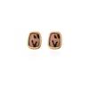 Pendientes pequeños con estampado de leopardo estilo Hong Kong vintage para otoño e invierno, nuevos pendientes de viaje de moda 2024 para mujer, diseño de nicho, pendientes con sentido para mujer