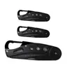 Peine Plegable para Barba de Acero Inoxidable Peine Portátil para Barba Forma de Barba Peine de Doble Cara Cuchillo Pequeño Cepillo para Barba