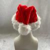 Gorro de Navidad de Venta Caliente con Felpa Corta y Gorro de Navidad de Felpa Grande, Decoraciones Navideñas Ordinarias