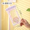 Llavero de dibujos animados con pantalla táctil, bolsa impermeable para teléfono móvil al por mayor, playa, buceo, juego universal para teléfono móvil, bolsa impermeable transparente con cámara de aire