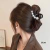 Presilha de Cabelo de Alta Qualidade Estilo Coreano para Mulheres, Piranha de Cabelo Simples e Fashion para Coques na Parte de Trás da Cabeça, Grande Acessório de Cabelo Piranha Versátil