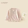 Camiseta de Manga Larga de Otoño para Niñas 2026 Nuevo Estilo Primavera-Otoño Ropa Infantil Cómoda Estilo Coreano Camiseta Básica para Bebé Ropa Infantil Top 5
