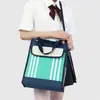 Bolsa de Tutoria para Aluno do Ensino Fundamental Bolsa de Mão Grande Espessa Bolsa para Livros de Tecido Oxford Bolsa para Aula no Contraturno Infantil Mochila de Ombro Único Transversal
