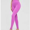 Calça Yoga Cintura Alta Legging de Quadril Sem Costura Treino Fitness Roupa de Yoga Feminina