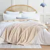 Manta de Veludo Macio Extra Grande, Manta Jacquard da Moda, Manta de Cama, Manta de Sofá, Pelúcia, Confortável e Leve, Manta Universal para Todas as Estações