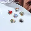 Rhinestones Brillantes para Uñas con Forma de Corazón y Candado, Rhinestones de Corazón y Candado 3D de Venta Caliente en Tiktok, Decoraciones de Uñas con Cadena de Corazón al por Mayor
