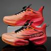 Modelo Nuevo Primavera/Verano 2026 Zapatos Deportivos de Placa de Carbono con Hebilla Giratoria para Adolescentes y Parejas, Zapatos de Running de Malla Transpirable de Carrera