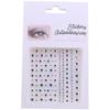 Maquillaje de Belleza DIY Pegatinas de Diamante Pedrería Disfraz de Performance Infantil Maquillaje de Fiesta Decoración con Pedrería Pintura que Brilla en la Oscuridad