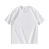 Camisetas Publicitarias de Manga Corta al por Mayor con Logo, Camisas Culturales Casuales Holgadas de Cuello Redondo, Camisetas de Algodón Transpirables de Estilo Simple de Color Sólido con Texto Impreso