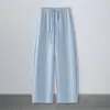 Pantalones de Pierna Ancha con Cintura Elástica para Mujer, Nuevo Otoño, Cintura Alta, Adelgazantes, Pantalones Banana, Venta Caliente 2026, Pantalones Casuales para Mujer