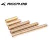 Base de Ponta de Flecha de Cobre para Arco e Flecha, Base de Ponta de Flecha de Alumínio, Base de Ponta de Flecha de Cobre 6,2mm, Base de Haste de Flecha Adequada para Hastes de Flecha de 6,2mm