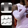 Coderas de Panal Extensibles, Coderas Deportivas Anticolisión Engrosadas de Lycra para Hombres y Mujeres, Adecuadas para Baloncesto, Ciclismo, Voleibol y Protección Articular Antideslizante