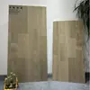 Azulejos vidriados réplica oro espiga 600x1200 azulejos de suelo para sala de estar 750x1500 patrón de veta de madera azulejos de suelo para cadena de tiendas