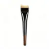 Brocha de base personalizada con cabeza plana y cola de sirena, ligera, sin rayas, no absorbente, venta al por mayor de brochas de maquillaje Cangzhou
