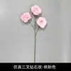 Rosas artificiais para locais de casamento, arranjos florais, decorações de corredor, ornamentos para sala de estar, fundos para fotografia, flores artificiais atacado