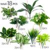 TEMU Amazon simulação de planta verde falsa simulação de planta verde grama persa planta verde material de parede decoração simulação planta