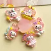 Accesorios de Resina de Dibujos Animados Didi que Brillan en la Oscuridad Pegamento en Crema para Funda de Teléfono DIY Pasador Pasador de Pelo Colgante Decoración de Zapatos Adorno Colgante