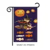 Bandera de jardín de Halloween transfronteriza Bandera de decoración festiva de Feliz Halloween asta de bandera de jardín personalizada venta al por mayor