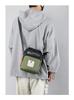 Bolsa Masculina de Tecido Oxford Impermeável Bolsa Masculina Tendência Estilo Coreano Bolsa Transversal para Casal para Ciclismo ao Ar Livre Bolsa de Ombro com Múltiplos Bolsos Bolsa Masculina