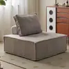 Sofá modular Piedmont para salas de estar pequeñas, sofá modular de bloques libremente combinable para hoteles y casas de huéspedes