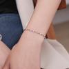 Pulseira de Prata de Lei 999 para Menina, Luxo Leve, Design de Nicho, Novo Estilo, Moda Inspirada, Presente Exquisito