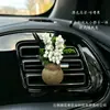 Planta de Fruta Natural Flor Seca Ambientador de Coche Decoración de Rejilla Difusor de Gama Alta Regalo para Coche Fragancia para el Interior del Coche
