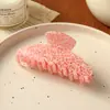 Pinza para el pelo estilo coreano, Pinza para el pelo de acetato francés, Pinza de tiburón grande, Pinza para el pelo de acrílico con estampado de leopardo, Accesorios para el pelo al por mayor