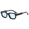 Gafas de Sol Retro Europeas y Americanas de Montura Pequeña Cuadrada Moda Simple de Gama Alta Tendencia Gafas para Mujer Personalizadas de Celebridad de Internet