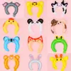 Diademas de globos para niños, animales de dibujos animados, Diademas de globos de papel de aluminio para el Día del Niño, Accesorios para la cabeza, Accesorios promocionales, Pequeños regalos al por mayor