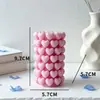 Velas perfumadas cilíndricas en forma de corazón para el Día de San Valentín, de venta caliente transfronteriza, regalos atmosféricos de cumpleaños y recuerdos para fiestas