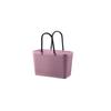 Cesta de almacenamiento de compras de moda para salir, cesta portátil de gran capacidad para el hogar, cesta de picnic de plástico con resorte para salidas.