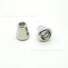 Cordón de 5 mm con hebilla ajustable de 8 palabras, disponible en plata, de metal, para teléfono móvil, accesorios para prendas de vestir.