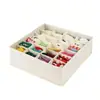 Caja de Almacenamiento Tipo Cajón de Tela para Ropa Interior Transfronteriza Compartimento de Gran Capacidad Calcetines Sujetador Ropa Interior Caja de Almacenamiento para el Hogar