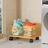 Estante de Almacenamiento para Detergente de Lavandería, Estante de Almacenamiento Lateral para Lavadora, Carrito de Piso de Múltiples Niveles para Debajo del Lavabo del Baño, Superventas Transfronterizo