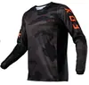 Ropa Fox para Descenso Ropa para Ciclismo de Montaña para Hombres y Mujeres Camisetas de Manga Larga Ropa de Carreras de Motocicleta Todoterreno de Verano Ropa para Descenso