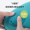 Almofada Inflável em Forma de U para Viagem Portátil Suporte para Pescoço Almofada Inflável Refrescante Essenciais de Viagem Pode Ser Guardada Após Alta Almofada de Avião