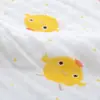 Toalha de banho de gaze de seis camadas Classe A toalha de gaze de algodão para bebê colcha de bebê cobertor de bebê fornecimento de origem