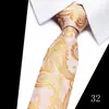 Corbata para Hombre para Negocios y Boda, Rayas Jacquard Puntos Flecha Formal Poliéster Seda para Novio y Padrino