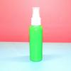 Frasco Spray Colorido de 60ml para Cuidado de Óculos Líquido de Limpeza Frasco Spray de Loção de Plástico Pet Recarregável Perfume Frasco Spray Pequeno