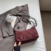 Bolso Pequeño de Cadena Retro para la Axila para Mujer 2025 Nueva Moda Piel Suave Color Limpiado Bolso Dumpling Textura Otoño e Invierno Bolso de Hombro