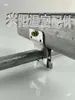 Conector de Tubo Oval Galvanizado a Quente Anti-ferrugem para Estufa Grampo de Tubo Oval Fivela de Fixação de Tubo Redondo Grampo Cruzado Grampo de Fixação