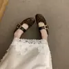 Zapatos de Ballet Mary Jane con una Correa Estilo Retro Francés Chuyuji para Mujer, Nuevo Estilo Verano 2026, Zapatos de Tacón Bajo para Combinar con Faldas