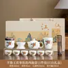 Juego de Té de Porcelana Blanca China Retro Regalo de Negocio Corporativo Tetera para Eventos Felices Creativos Recuerdo Personalizado