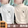 Y2280# camiseta de base para meninos outono e inverno nova camiseta infantil de manga comprida com forro de fleece camiseta de veludo para crianças maiores de inverno com gola alta
