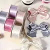 Fita Colorida de Bolinhas Unilateral DIY Acessórios de Cabelo Laço Adorno de Cabeça Grampo Material para Fazer Embalagem de Caixa de Presente para Buquê Cinto
