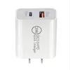 Cabezal de Carga Pd20W es Adecuado para Cargadores de Teléfono Móvil Apple Qc3.0 Estándar Europeo y Americano Cabezal de Carga Rápida A+C, Universal para Europa y América
