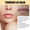 Bálsamo Labial de Cúrcuma Eelhoe, Hidratación Diaria, Uniforme y Radiante, Protección Labial, Portátil y Compacto