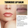 Bálsamo Labial de Cúrcuma Eelhoe Hidratante y Humectante Diario, Uniforme y Radiante, Cuidado de Labios, Portátil y Compacto