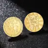 Fada do Dente Desenho Animado Moeda de Ouro Moeda Comemorativa Banhada a Ouro Presente para Troca de Dentes Infantis Medalha Comemorativa da Fada do Dente Moeda Medalha Comemorativa